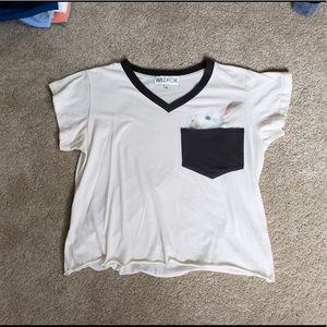 Wildfoc Graphic Cropped T-Shirt